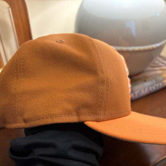 New Era San Francisco Giants Spring Color Two-Tone 9FIFTY Snapback Hat - Brown - Picture 7 of 10